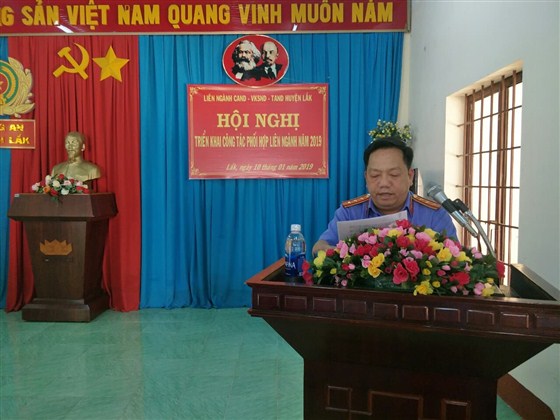 Lắk&#x3A; Triển khai công tác phối hợp liên ngành năm 2019