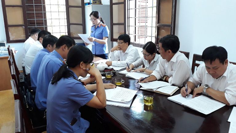 VKSND tỉnh Đắk Lắk phúc tra việc thực hiện kiến nghị tại Chi cục THADS huyện Cư Mgar
