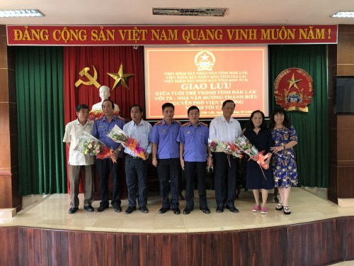 Nguyên Phó Viện trưởng VKSND tối cao, Tiến sĩ, Nhà văn Dương Thanh Biểu đối thoại cùng VKSND tỉnh Đắk Lắk