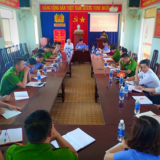 EaKar&#x3A; Liên ngành Công an - Viện kiểm sát - Tòa án triển khai nhiệm vụ công tác phối hợp năm 2019