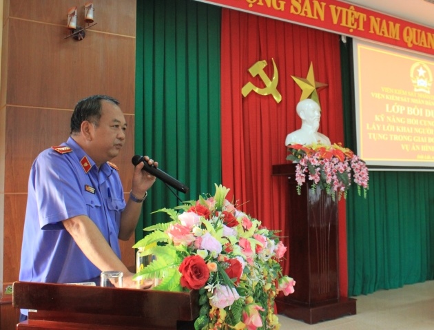 Ngành KSND tỉnh Đắk Lắk tích cực, chủ động quan tâm đến công tác đào tạo, tự đào tạo cho đội ngũ cán bộ, Kiểm sát viên của Ngành