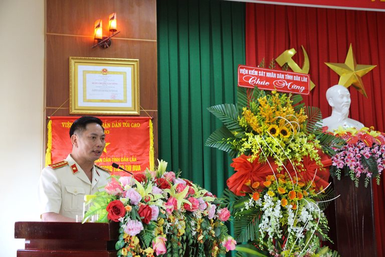 Viện kiểm sát nhân dân tỉnh Đắk Lắk có tân Viện trưởng