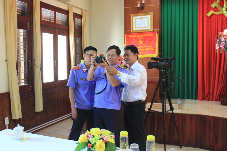 VKSND tỉnh Đắk Lắk tổ chức Lớp tập huấn ghi âm, ghi hình có âm thanh cho cán bộ trong hoạt động tố tụng hình sự
