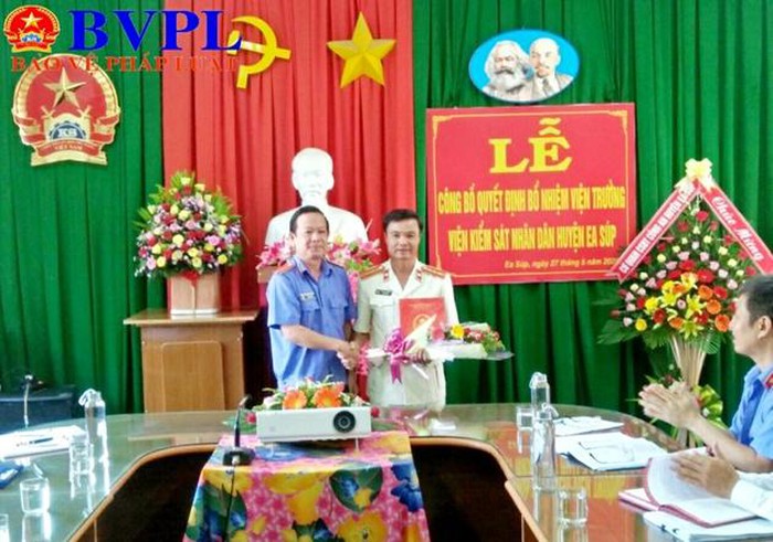 Đắk Lắk&#x3A; Điều động, bổ nhiệm nhiều nhân sự tại VKSND tỉnh