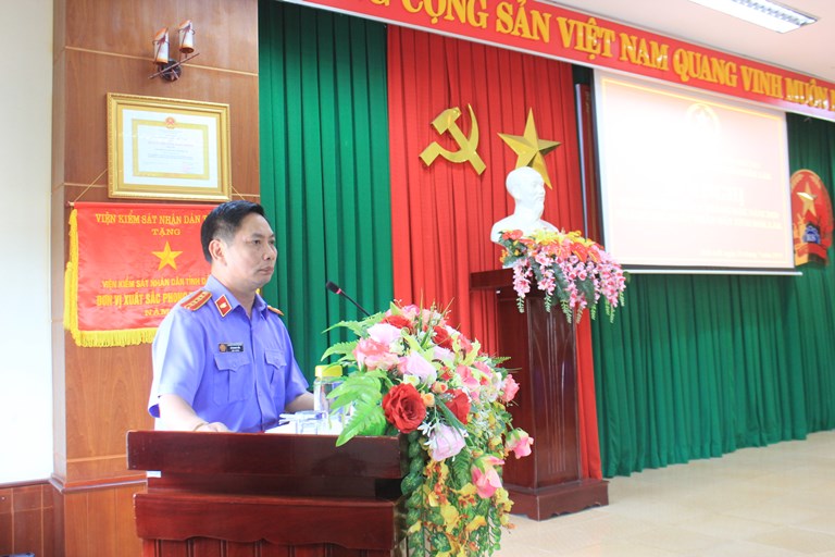 VKSND tỉnh Đắk Lắk tổ chức Hội nghị trực tuyến Sơ kết công tác 6 tháng đầu năm 2020