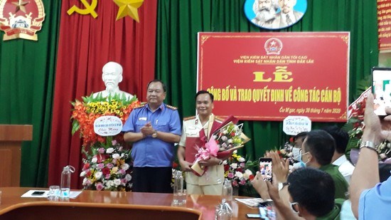 VKSND huyện Cư Mgar có tân Viện trưởng