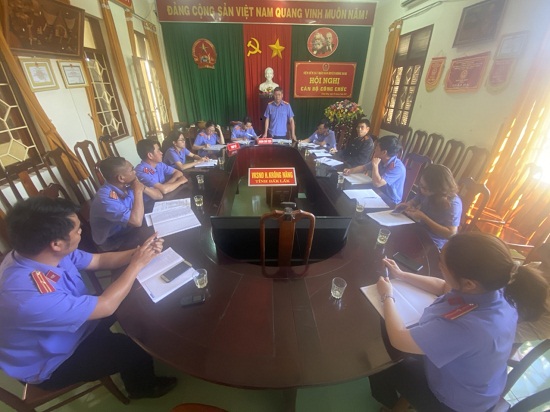 VKSND huyện Krông Năng tổ chức Hội nghị cán bộ công chức năm 2021