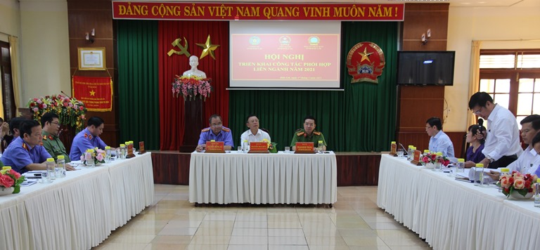 Liên ngành tư pháp tỉnh Đắk Lắk&#x3A; Tổ chức Hội nghị triển khai công tác phối hợp năm 2021