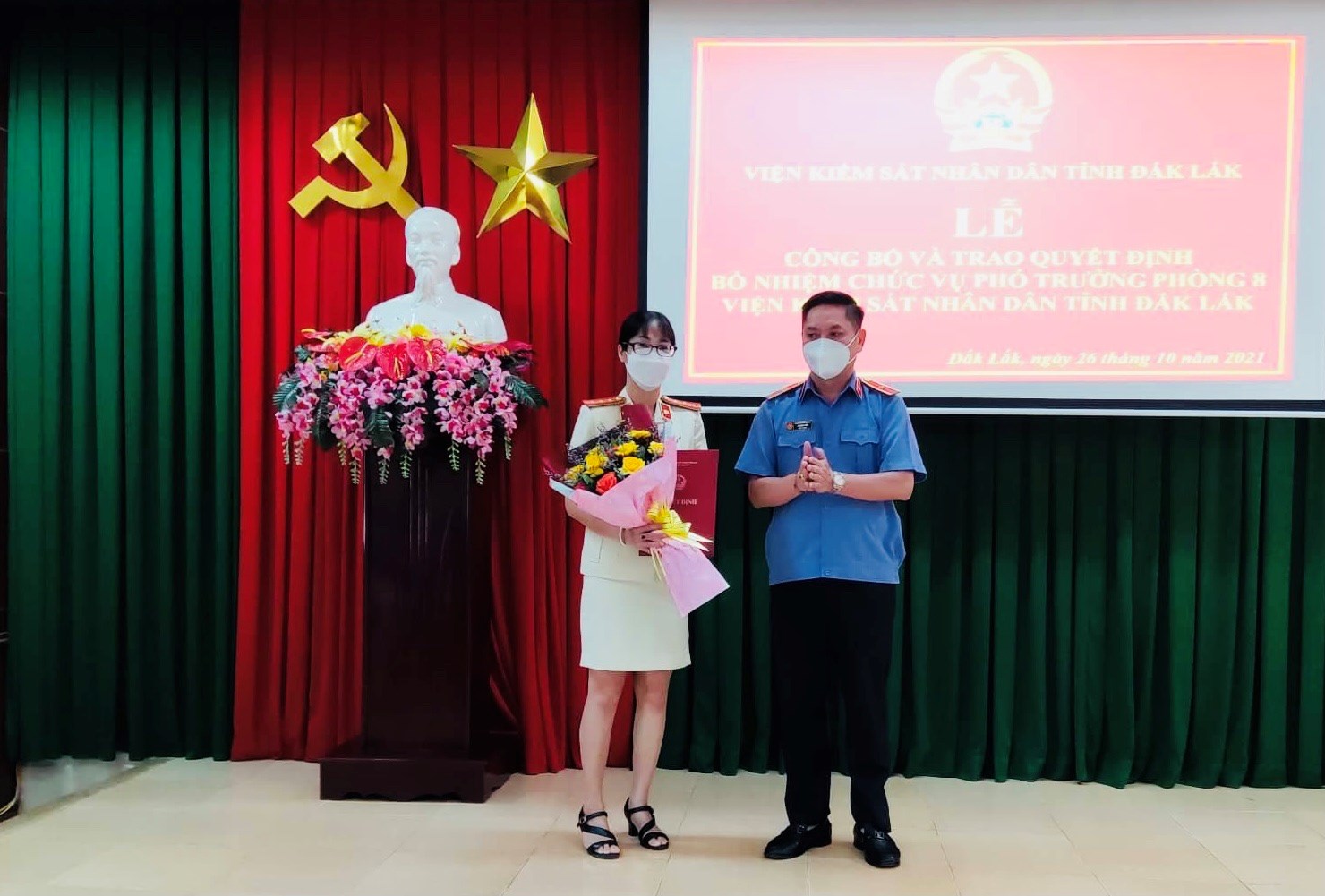 Bổ nhiệm Phó trưởng Phòng 8 VKSND tỉnh Đắk Lắk