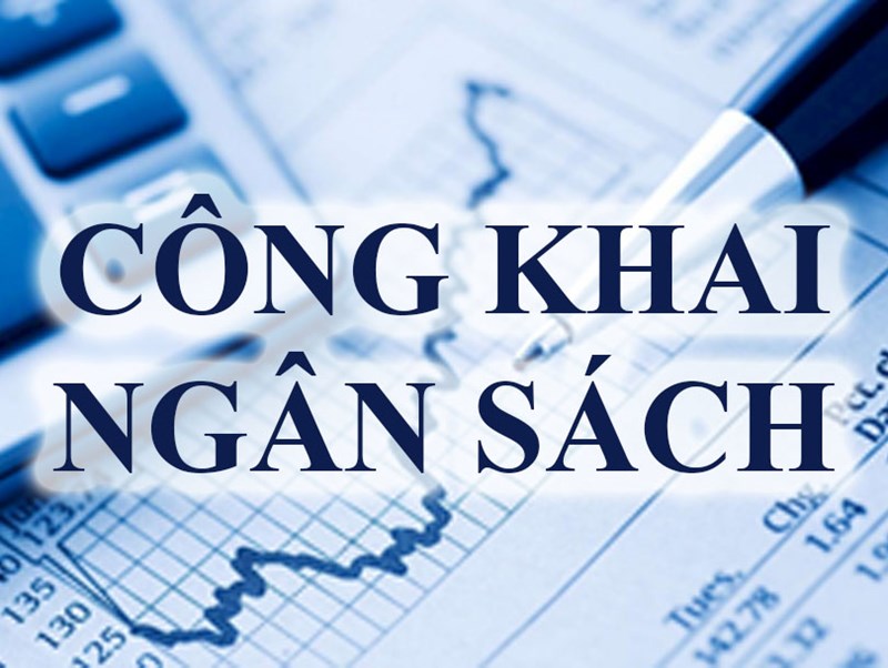 Công bố công khai điều chỉnh dự toán ngân sách năm 2021