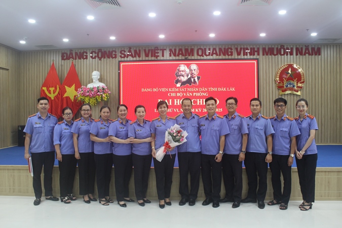 Chi bộ Văn phòng tổ chức thành công Đại hội điểm lần thứ VI, nhiệm kỳ 2022 - 2025