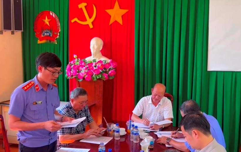 Ban Pháp chế HĐND thẩm tra công tác của Khối Nội chính huyện Buôn Đôn