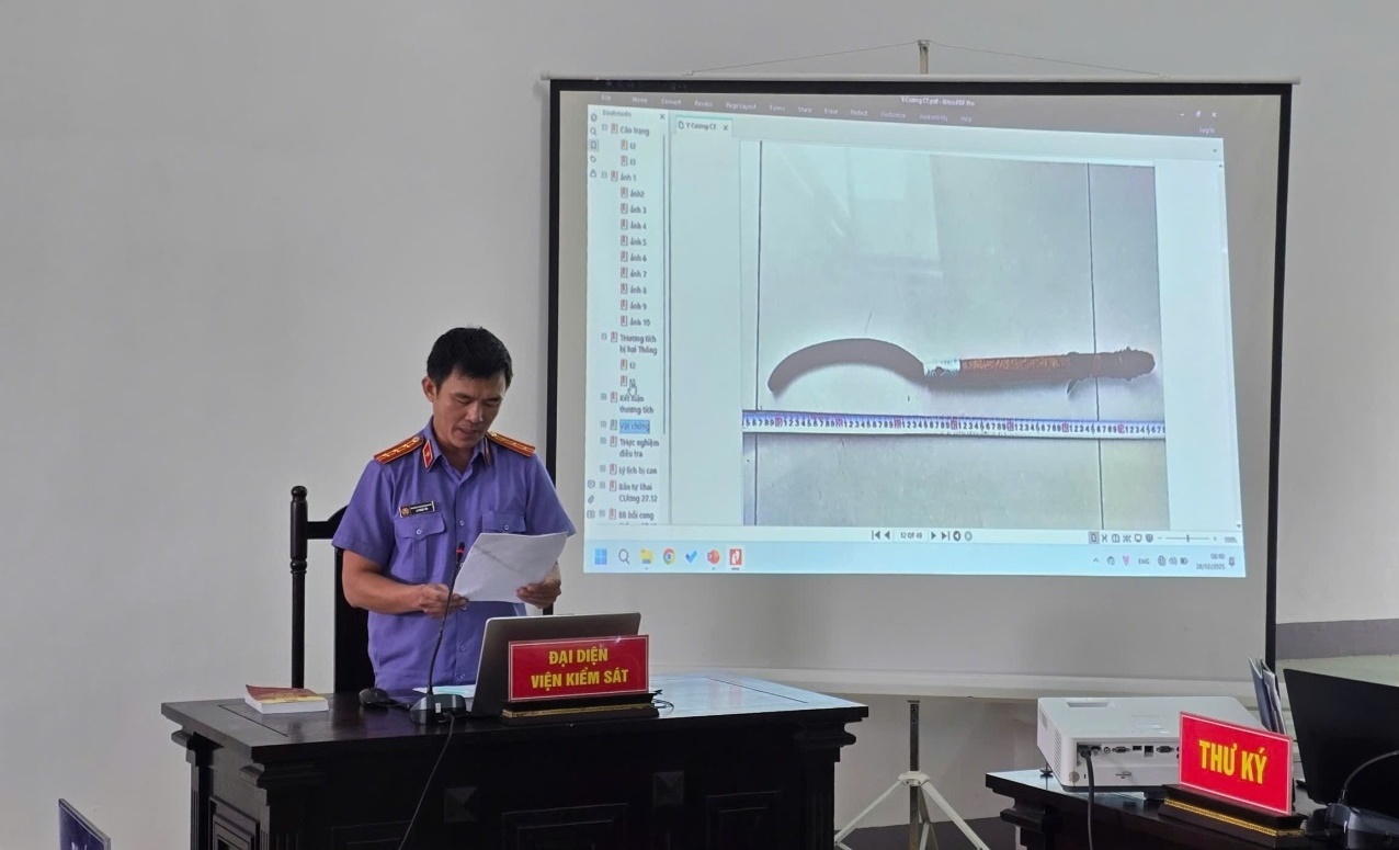 VKSND tỉnh Phú Yên phối hợp, tổ chức phiên tòa rút kinh nghiệm, trình chiếu chứng cứ tại phiên tòa và trực tuyến đến các đơn vị VKSND hai cấp tỉnh Phú Yên