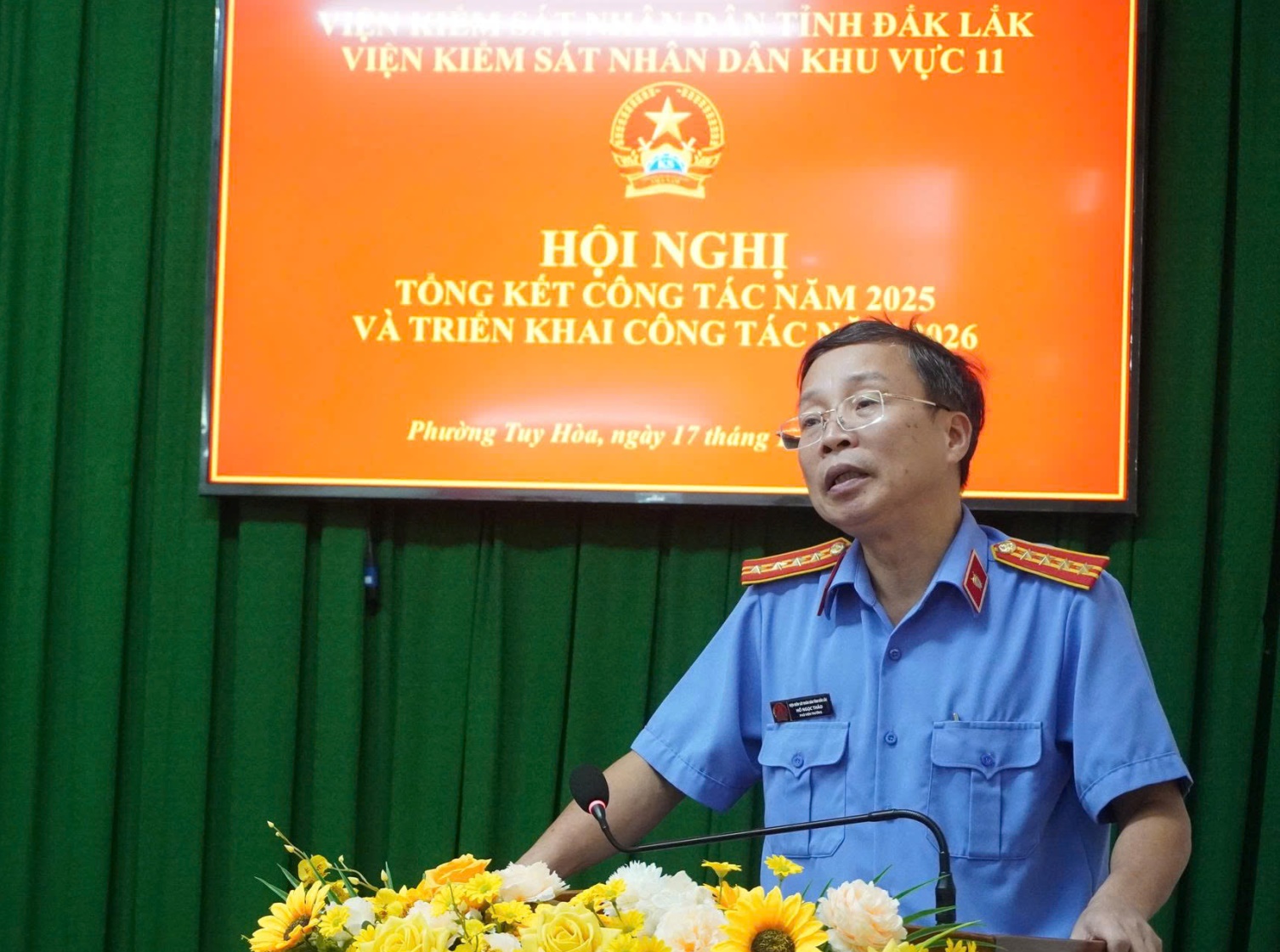 VKSND khu vực 11: Đạt và vượt 119/120 chỉ tiêu nghiệp vụ 2025