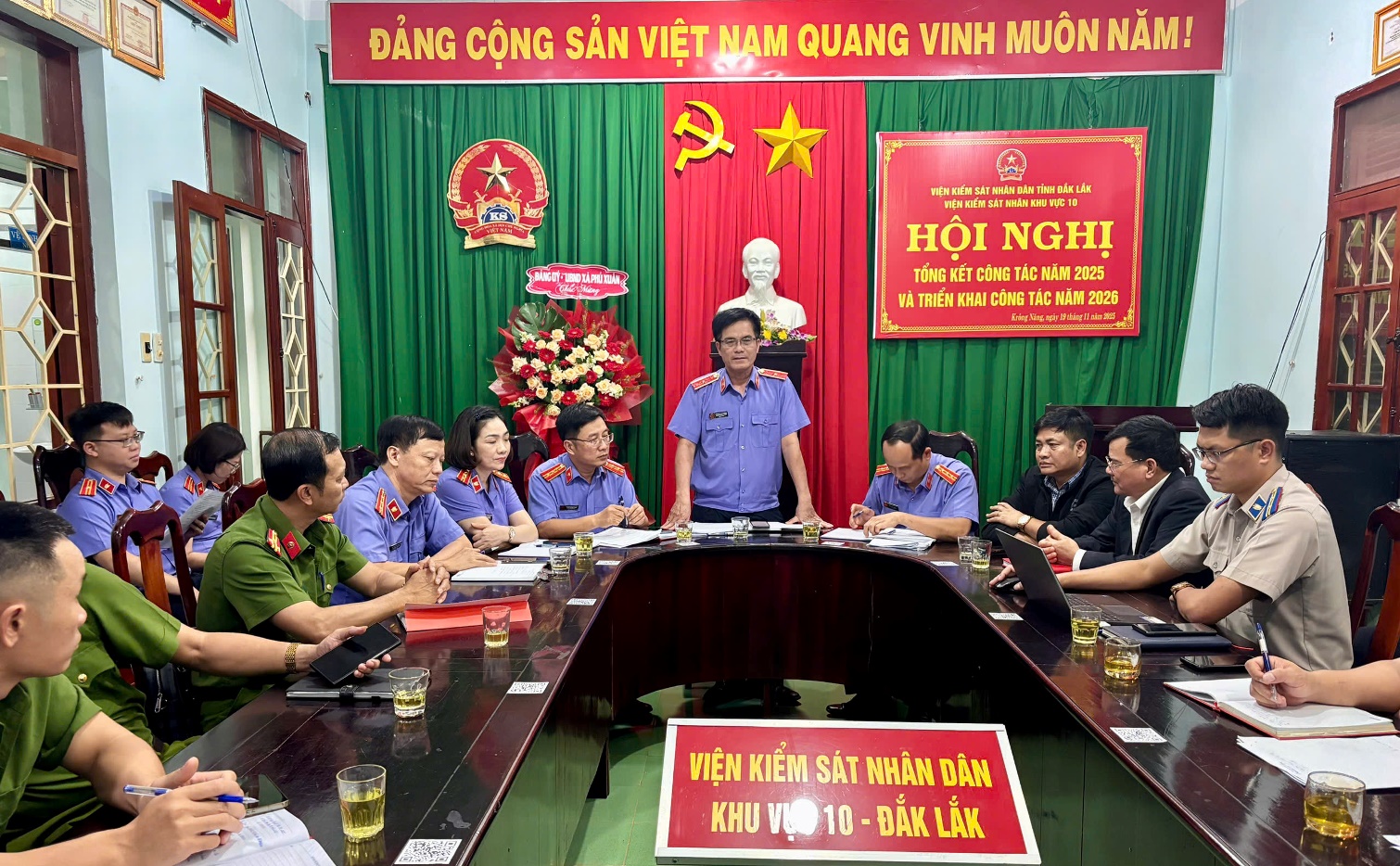 Các VKSND khu vực thuộc VKSND tỉnh Đắk Lắk: Tổ chức Hội nghị triển khai công tác năm 2026