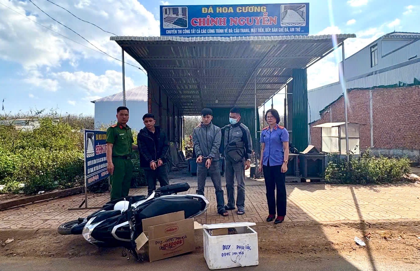 Kiểm sát vụ bắt giữ đối tượng vận chuyển pháo nổ